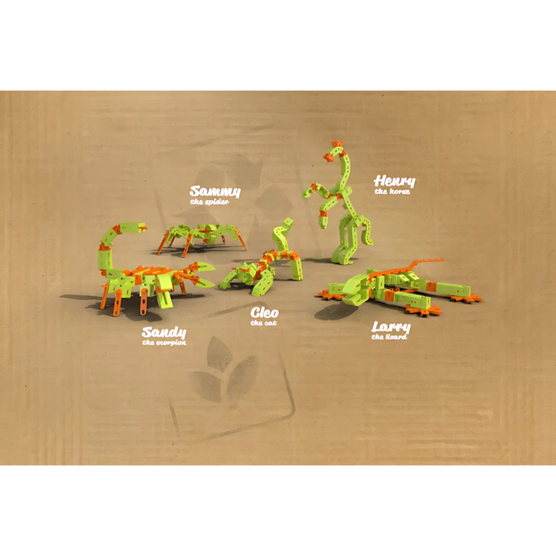 fischertechnik Animal Friends construction set with bio bricks