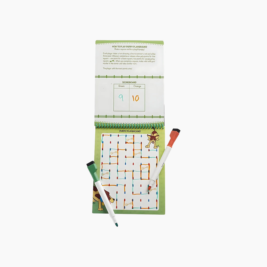 Melissa &amp; Doug Wipe-Off Activity Pad - HUNA