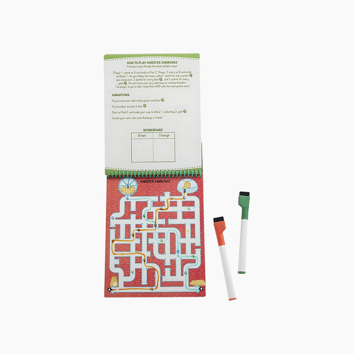 Melissa &amp; Doug Wipe-Off Activity Pad - HUNA