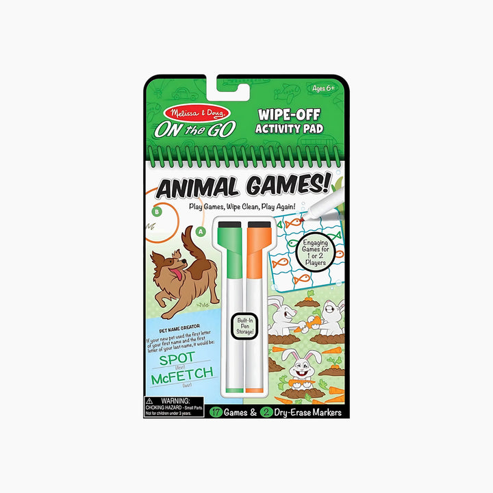 Melissa &amp; Doug Wipe-Off Activity Pad - HUNA