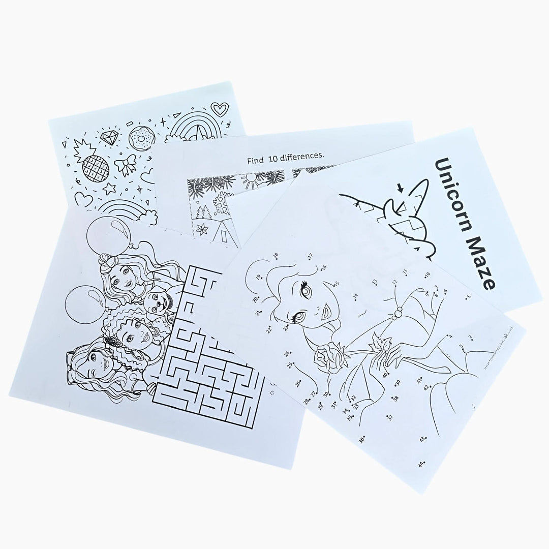 Wenzo Crafty Box Animals Design Craft Box - HUNA
