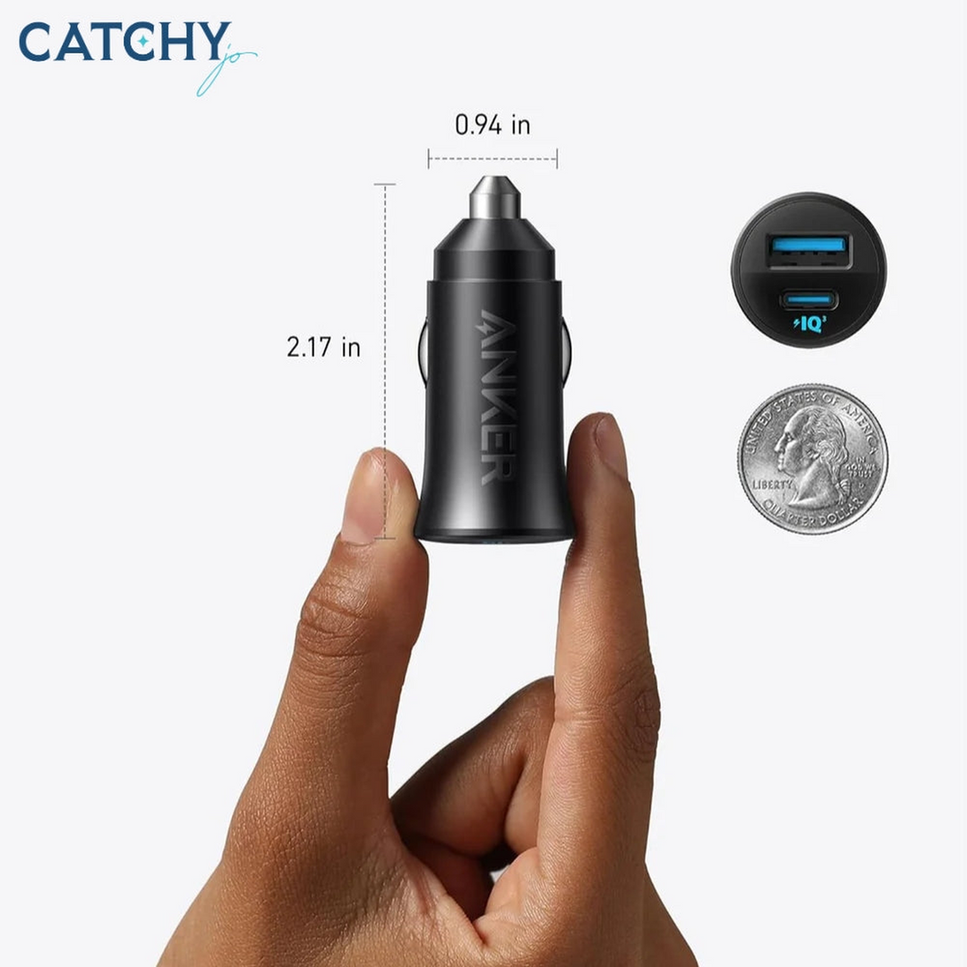 Anker 2 Ports Car Charger (30W)