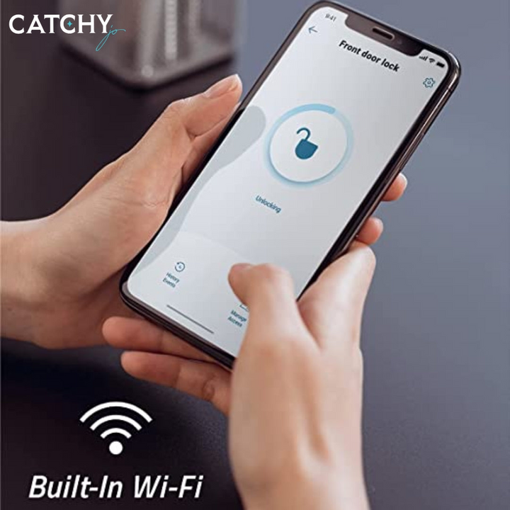Anker Eufy WiFi fingerprint smart lock with multiple unlocking methods