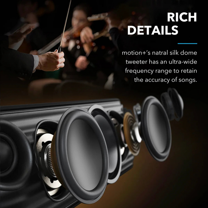 SoundCore Motion+ speaker with Hi-Res Audio and 30W sound