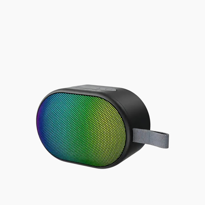 Anker Soundcore Pyro Mini portable Bluetooth speaker with 12 preset lighting effects