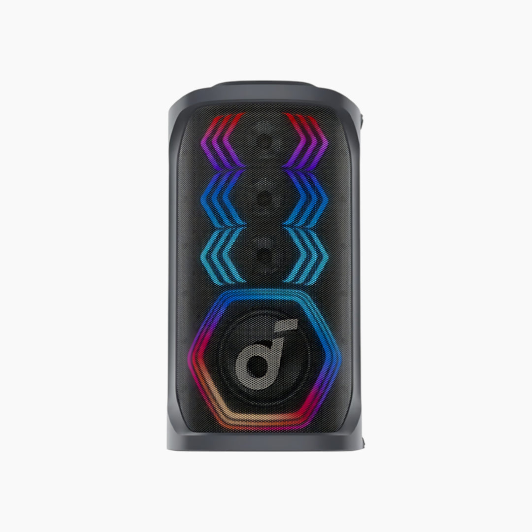 Anker Soundcore Rave 3 party speaker with two microphones