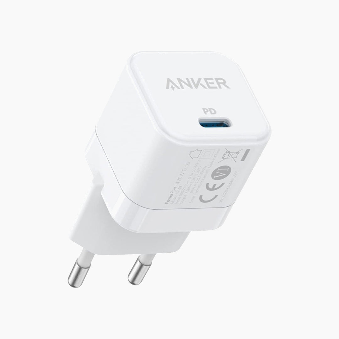 Anker 20W USB-C power bank charging cube