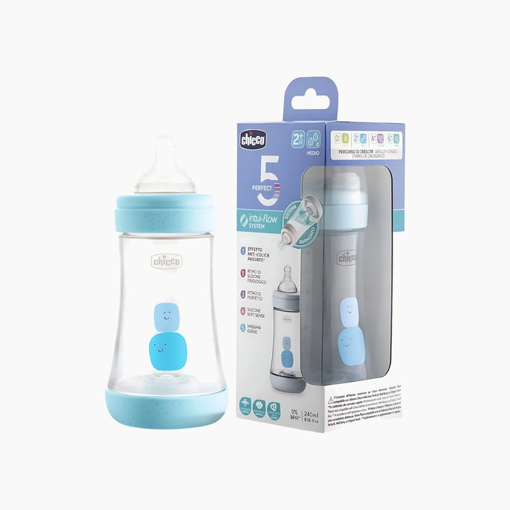 Farlin silicone standard neck anti-colic baby bottle nipple