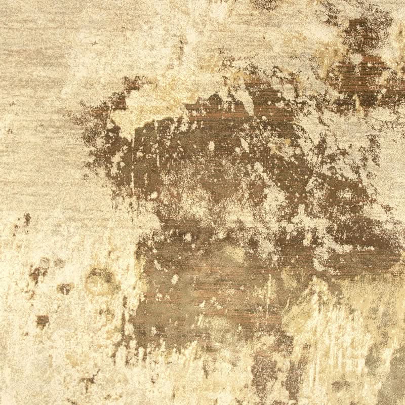 Spazio Home Antique Gold Distressed Rug - HUNA