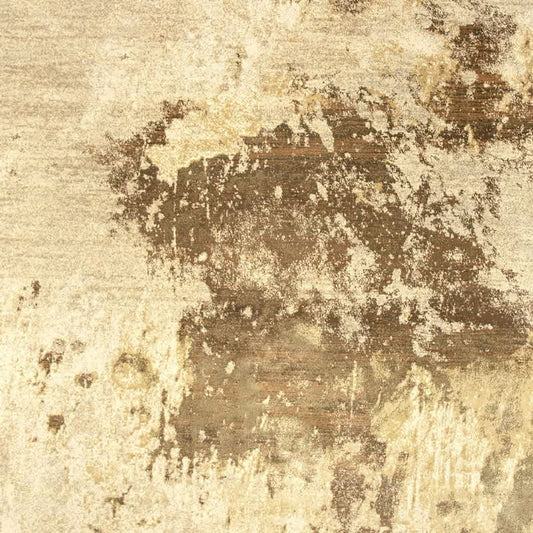 Spazio Home Antique Gold Distressed Rug