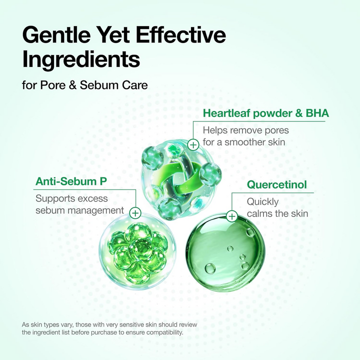 Anua Heartleaf Quercetinol Pore Deep Cleansing Foam Cleanser