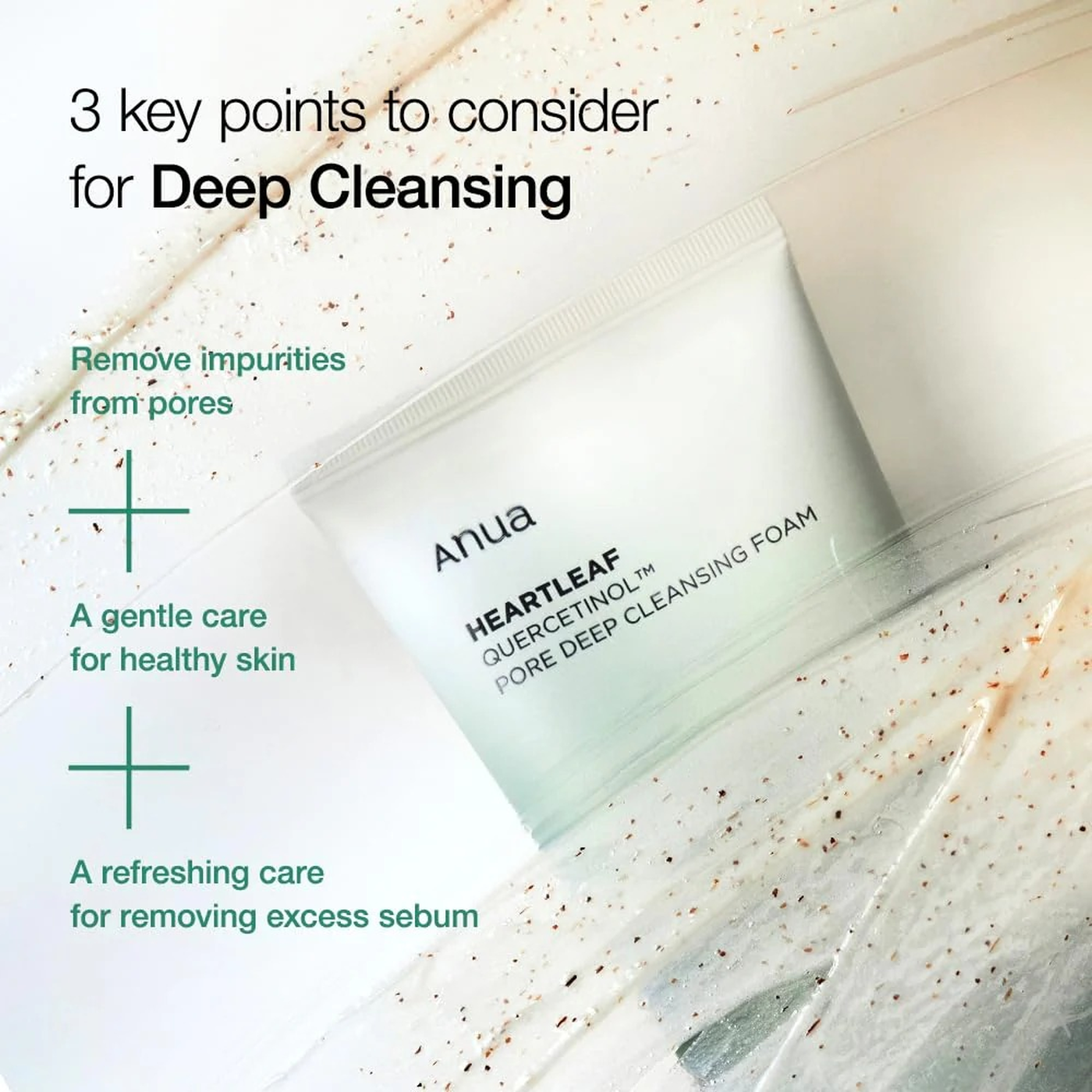 Anua Heartleaf Quercetinol Pore Deep Cleansing Foam Cleanser Anua Heartleaf Quercetinol Pore Deep Cleansing Foam Cleanser