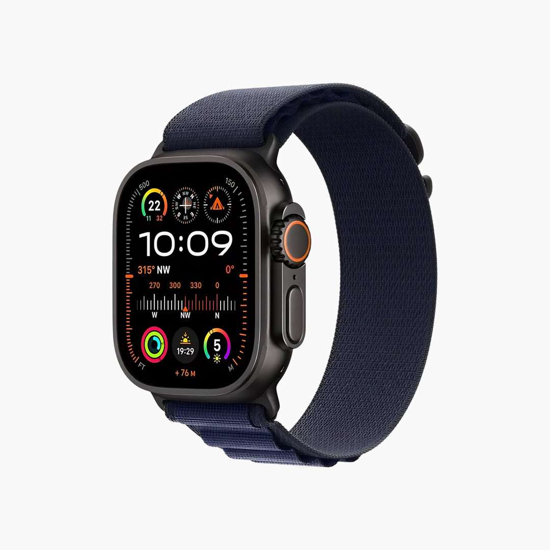 Apple Watch Alpine Band in green with black buckle for 42mm models