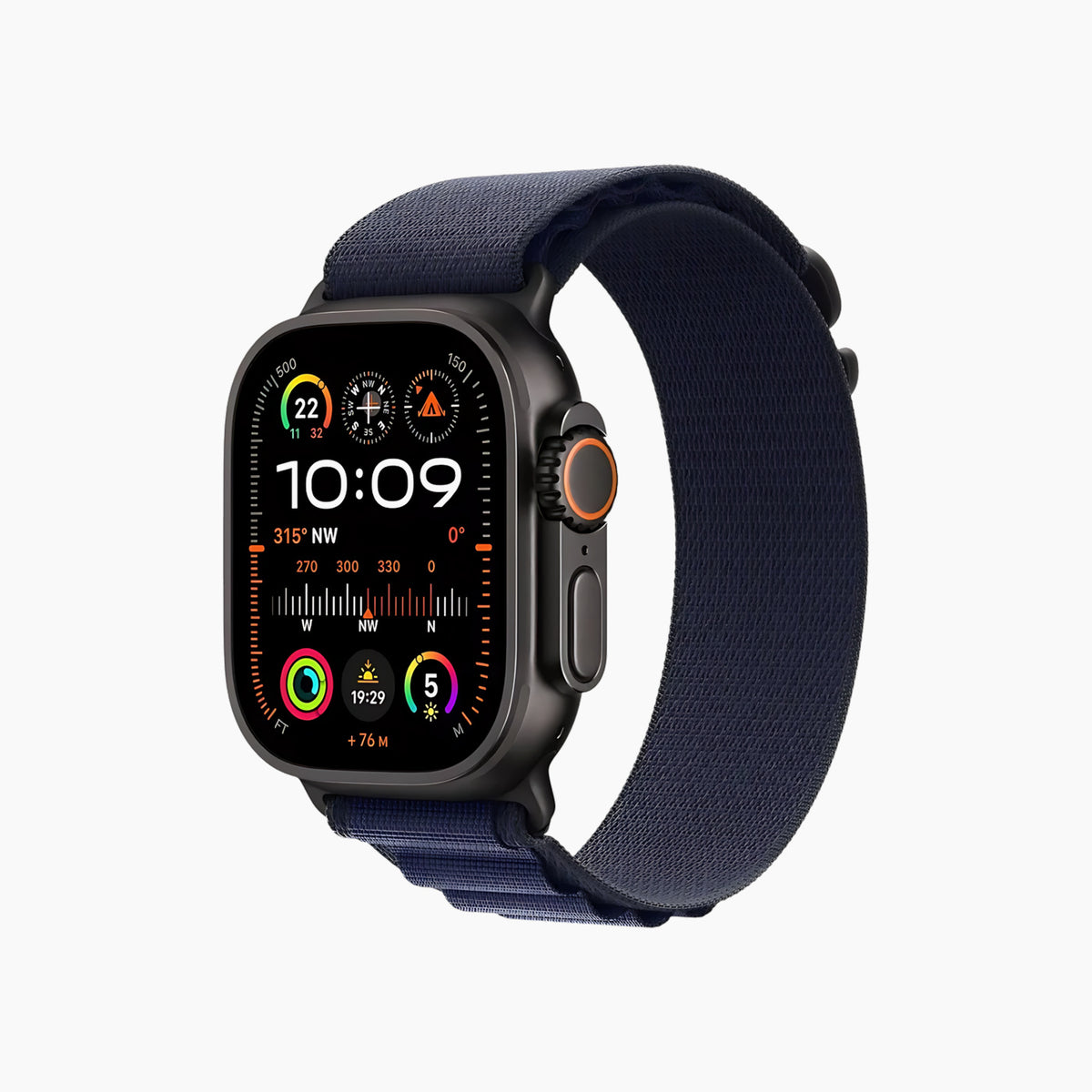 Apple Watch Alpine Band in green with black buckle for 42mm models