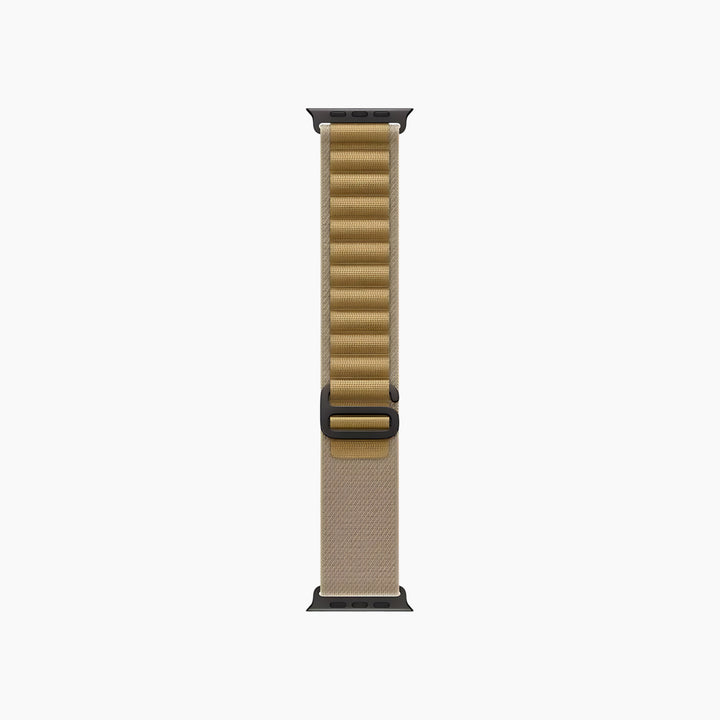 Apple Watch Alpine Band in blue with black stainless steel buckle