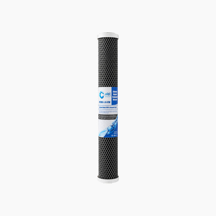 Aquafilter Carbon Block Filter Cartridge - 20" Slim