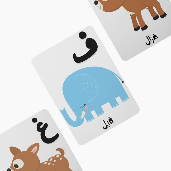 Twinkle &amp; Giraffe Arabic Alphabet Cards