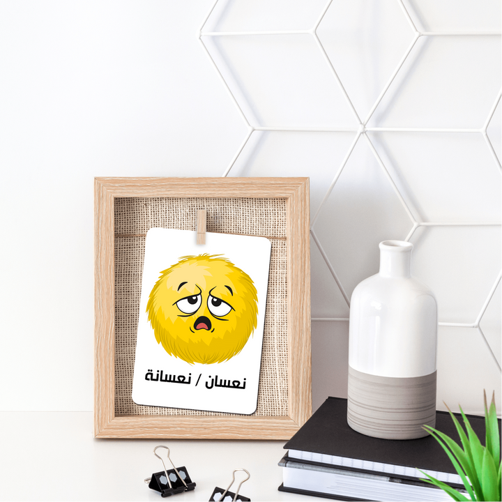 Twinkle &amp; Giraffe Arabic Emotions and Feelings Flashcards