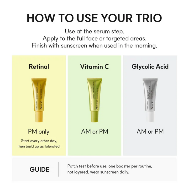Arencia Skin Clarifying Booster Shot Trio - 3 Pcs