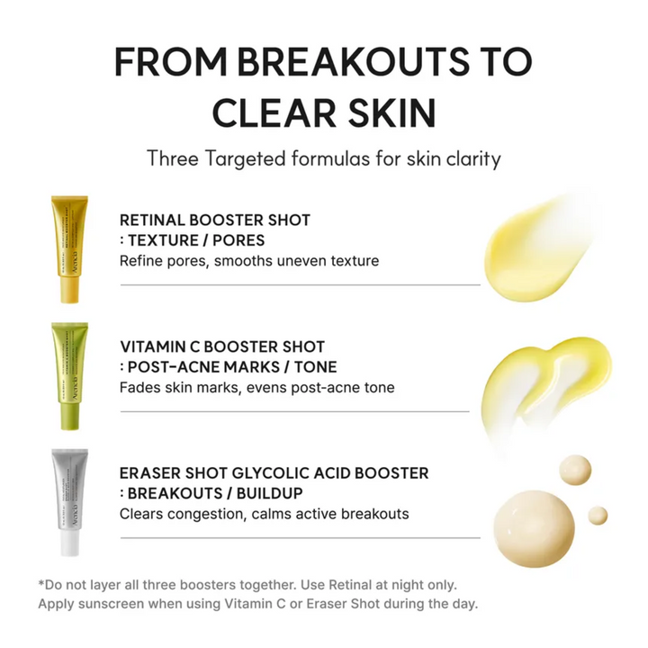 Arencia Skin Clarifying Booster Shot Trio - 3 Pcs