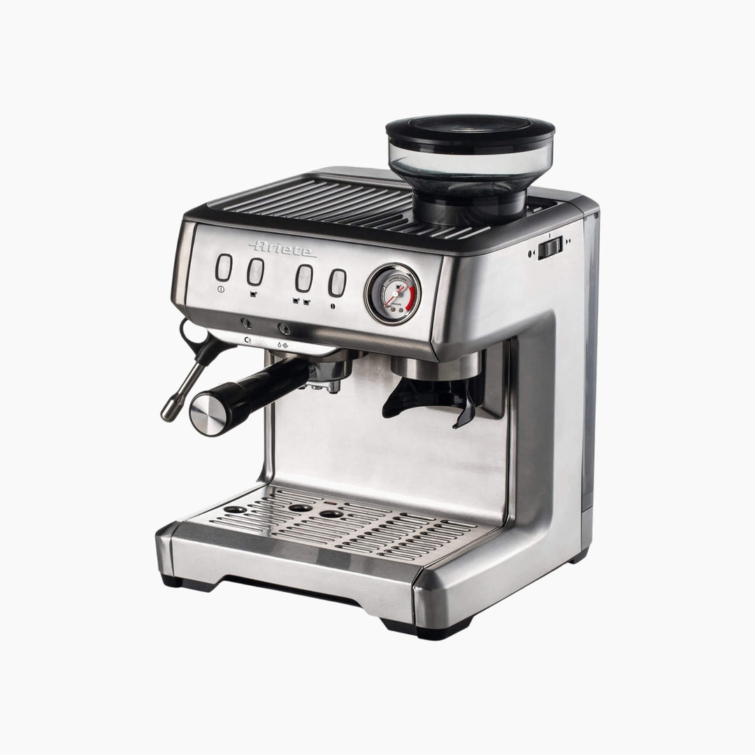 Ariete 1313 Espresso Machine with Coffee Grinder