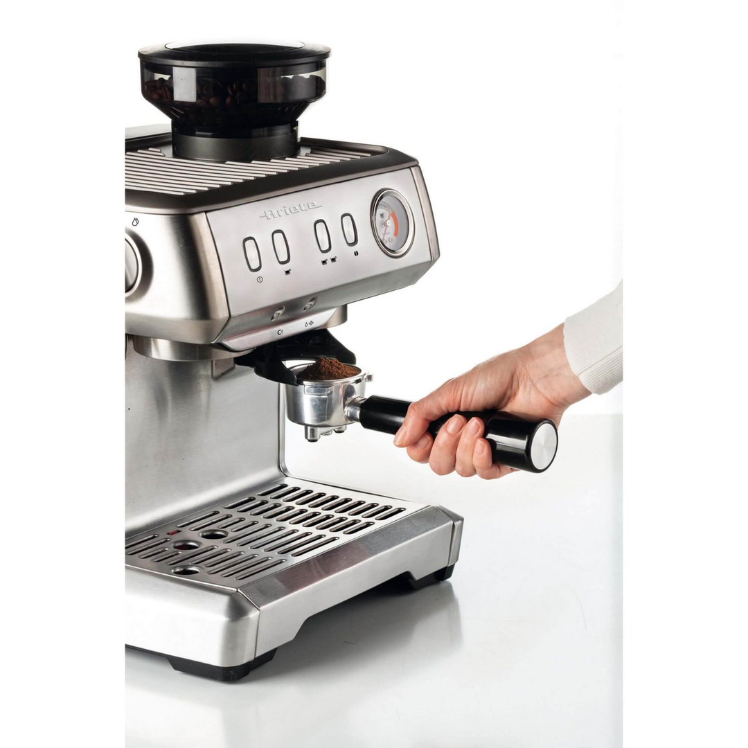 Ariete 1313 Espresso Machine with Coffee Grinder