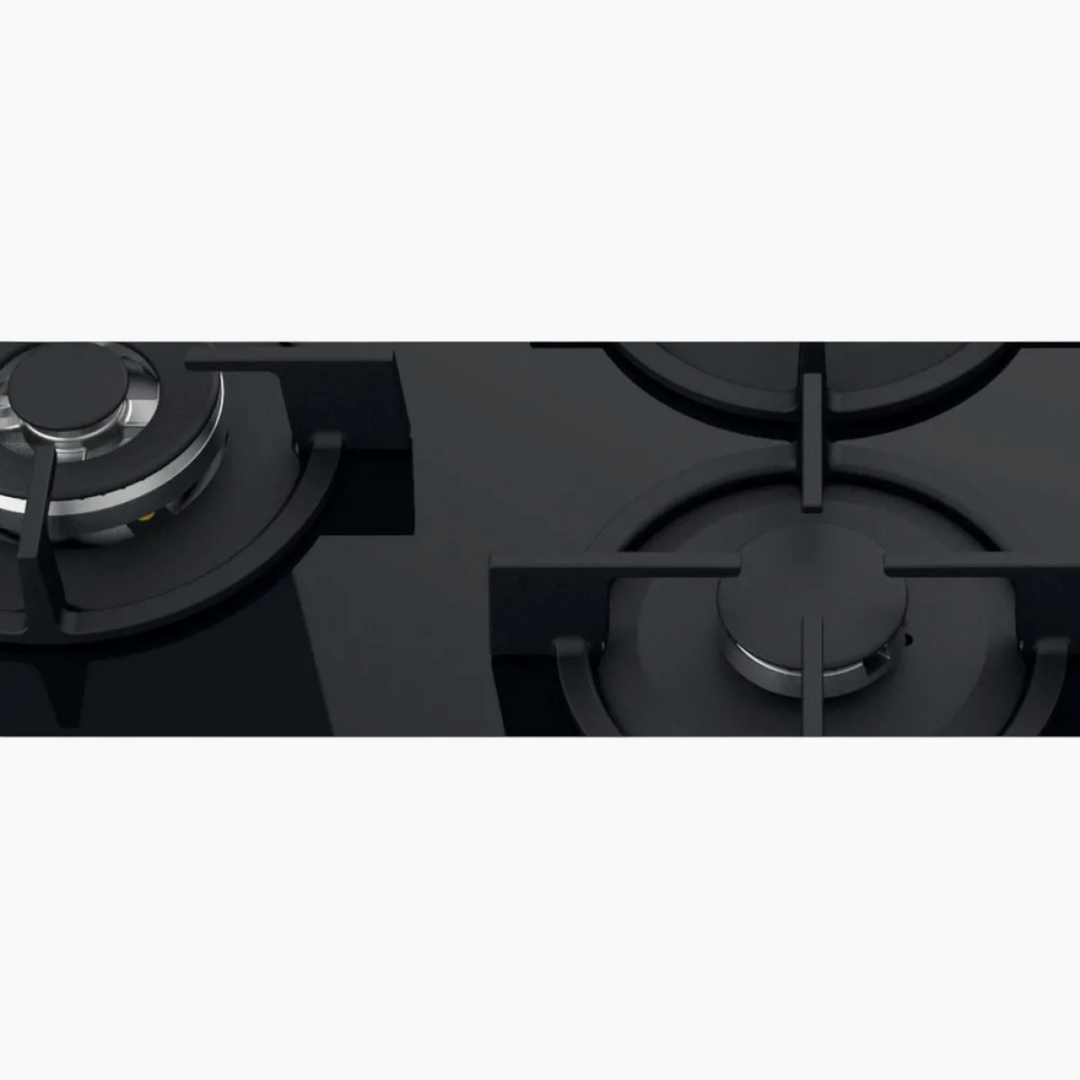 Ariston Built-In Gas Hob 90 cm Black Glass