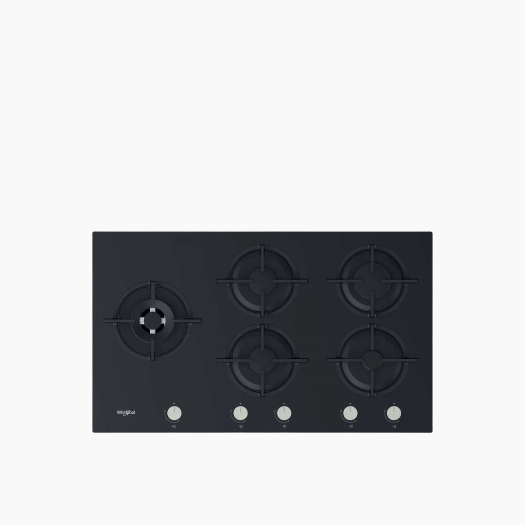 Ariston Built-In Gas Hob 90 cm Black Glass