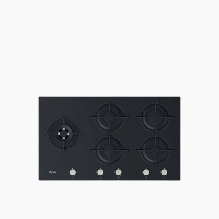 Ariston Built-In Gas Hob 90 cm Black Glass