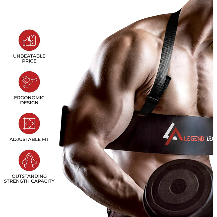 ARM Blaster weightlifting equipment for bicep curls