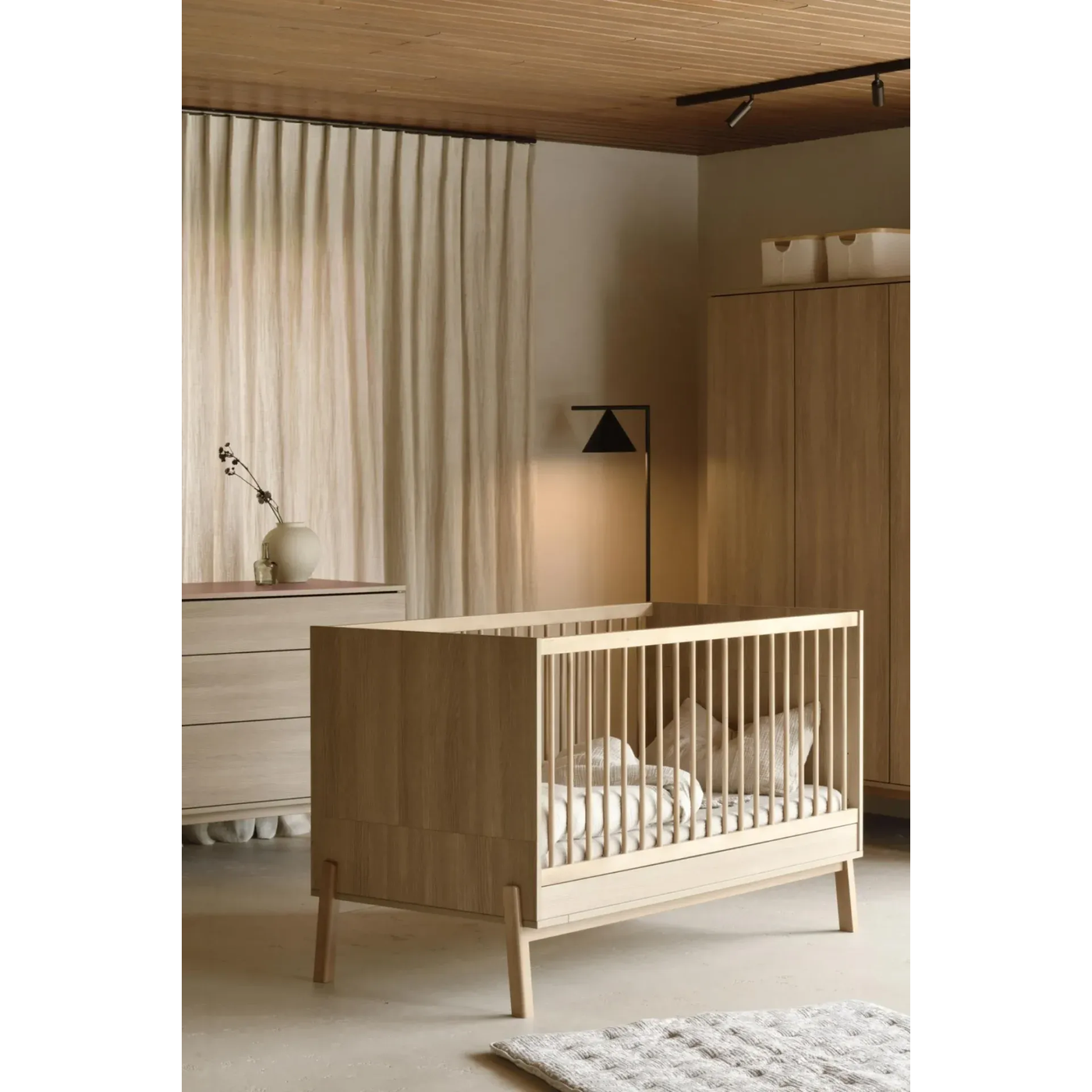 Quax Ashi Bed 140*70 Cm Honey Ash Quax Ashi Bed 140*70 Cm Honey Ash