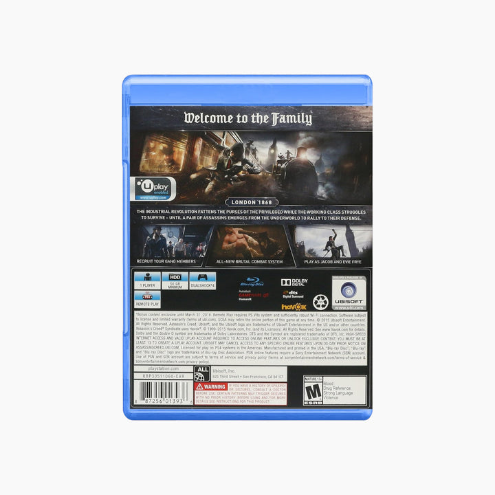 Ubisoft Assassins Creed Syndicate Limited Edition (PS4)
