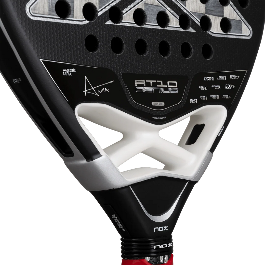 AT10 Luxury Genius Attack 18K Alum 2026 By Agustín Tapia Padel Racket