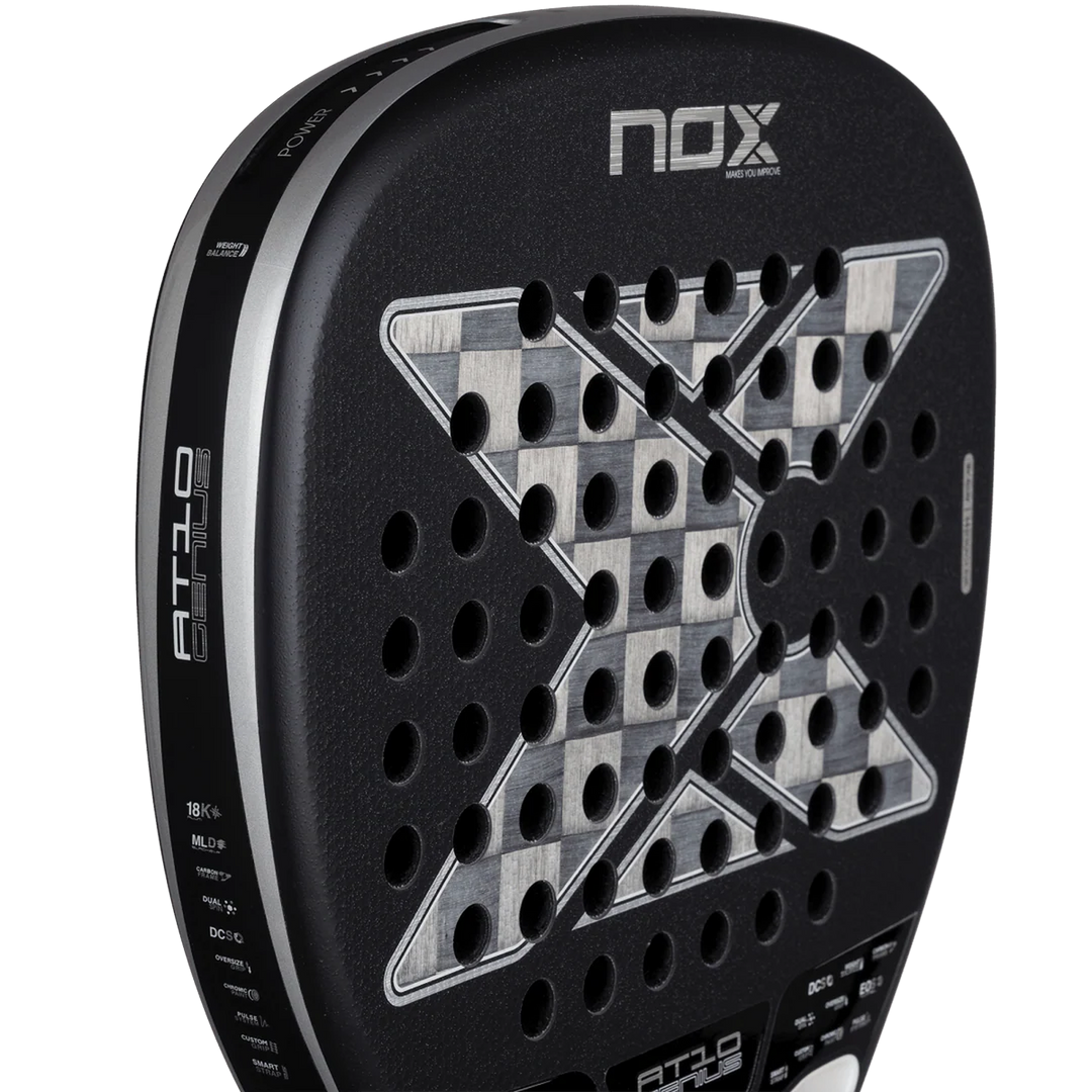AT10 Luxury Genius Attack 18K Alum 2026 By Agustín Tapia Padel Racket