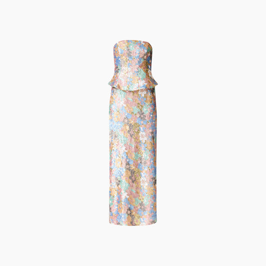 Elliatt Athea Sequin Gown in Floral