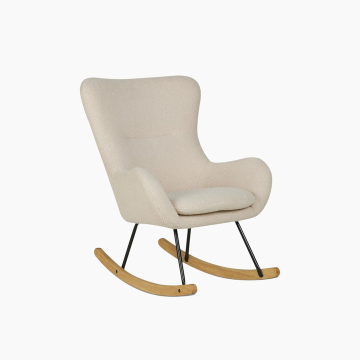 Quax Rocking Chair Basic Bouclé Sheep Beige