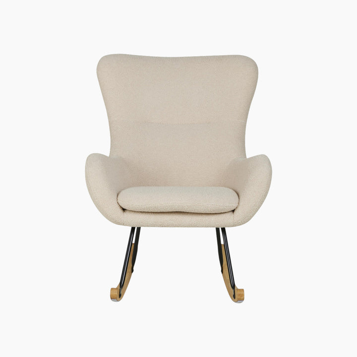 Quax Rocking Chair Basic Bouclé Sheep Beige