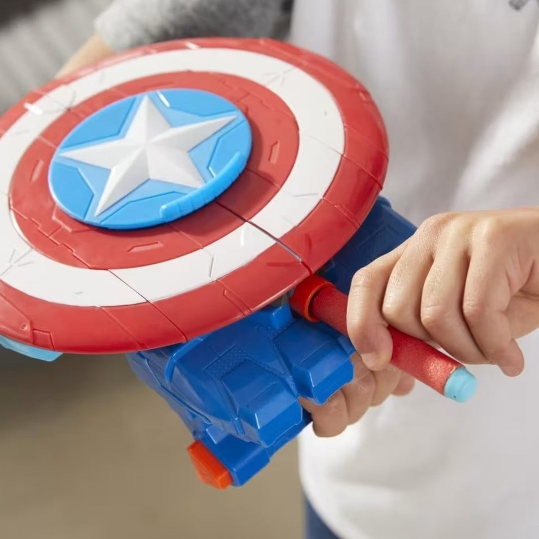 Hasbro Avengers Mech Strike Captain America Strikeshot Shield