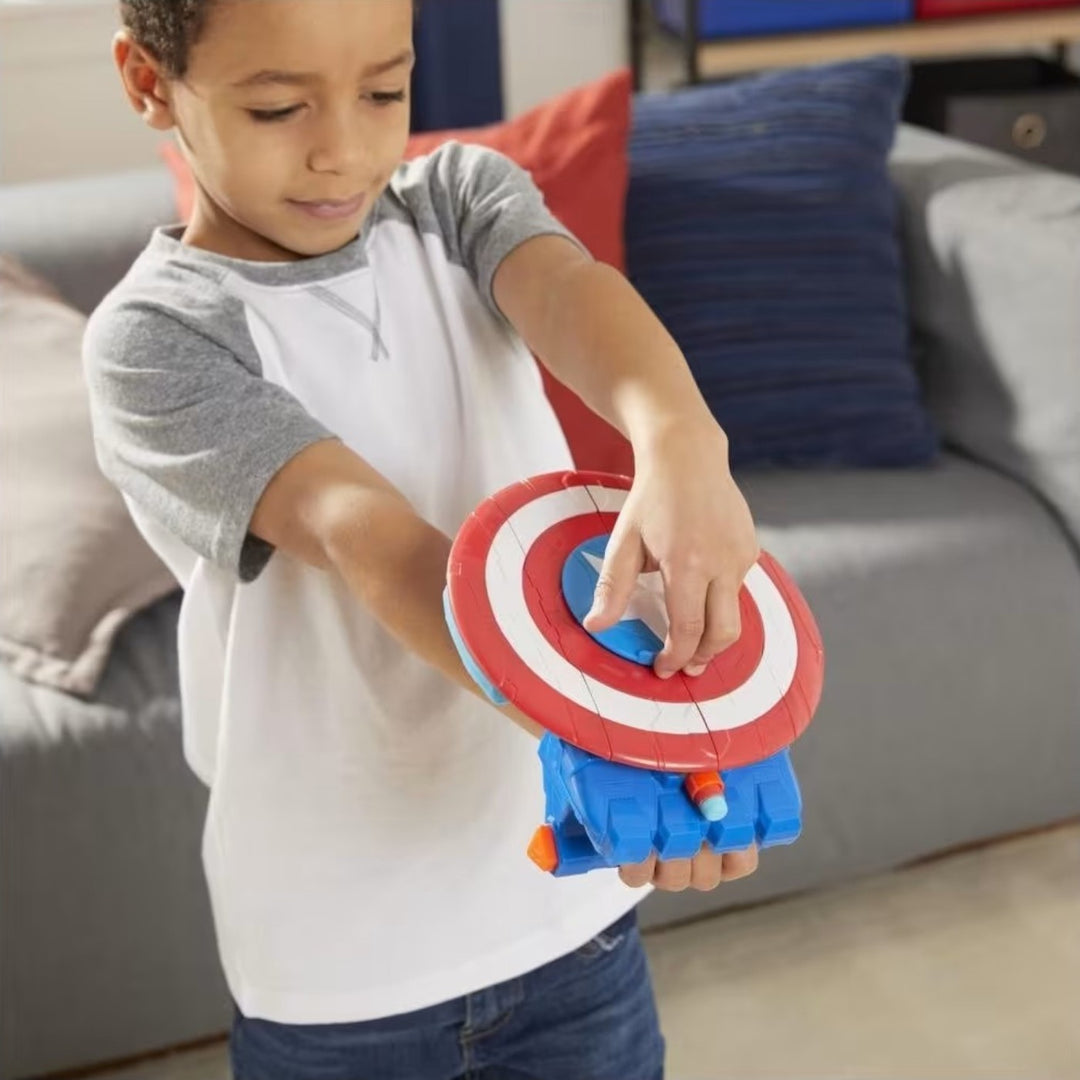 Hasbro Avengers Mech Strike Captain America Strikeshot Shield