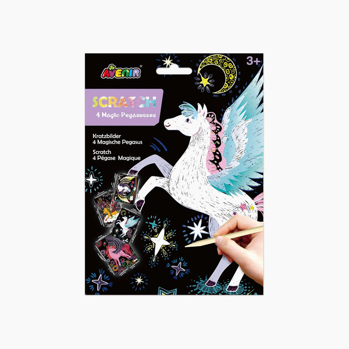 Avenir Scratch - 4 Magic Pegasuses