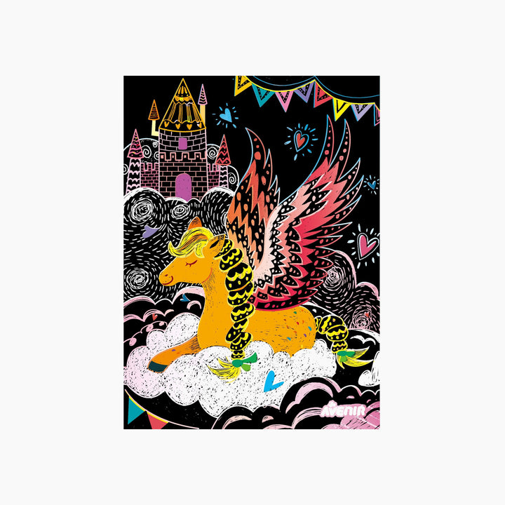 Avenir Scratch - 4 Magic Pegasuses