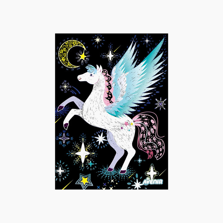 Avenir Scratch - 4 Magic Pegasuses