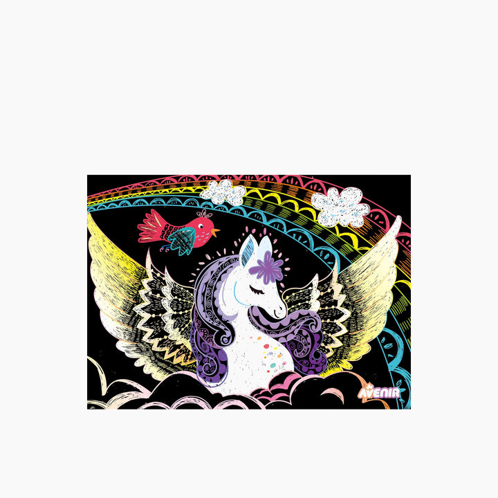 Avenir Scratch - 4 Magic Pegasuses