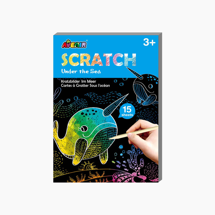 Avenir Scratch Mini Book Under The Sea