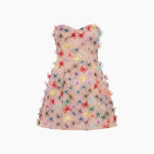 Elliatt Aviva Party Mini Dress in Pink
