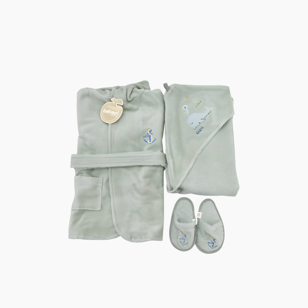 Bebek Baby Bath Robe Set