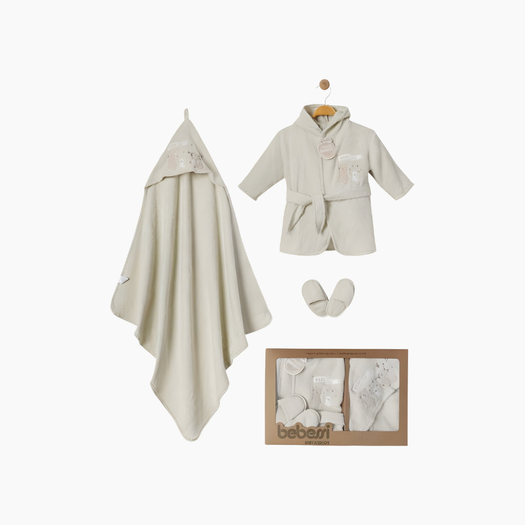 Bebek Baby Bath Robe Set