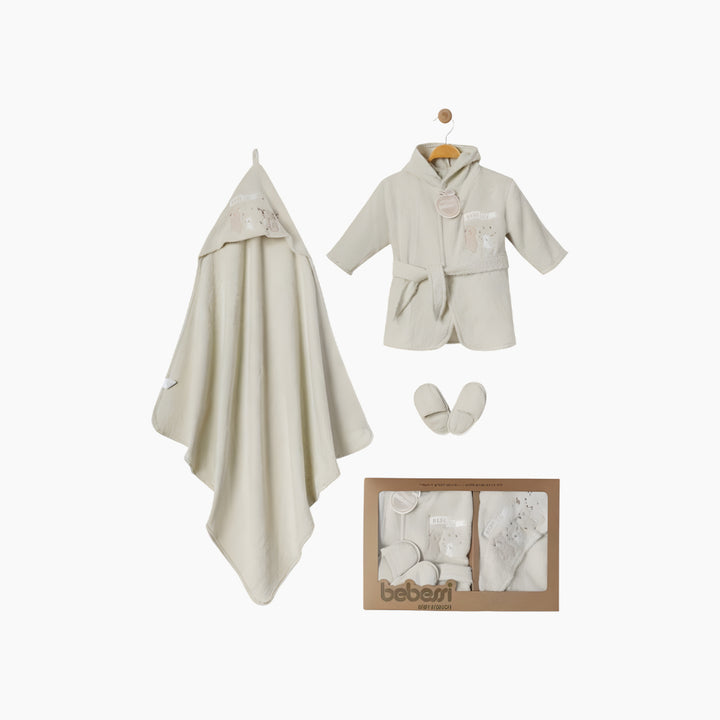 Bebek Baby Bath Robe Set