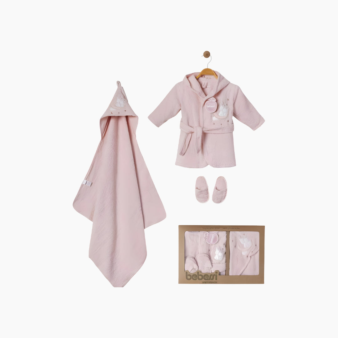 Bebek Baby Bath Robe Set