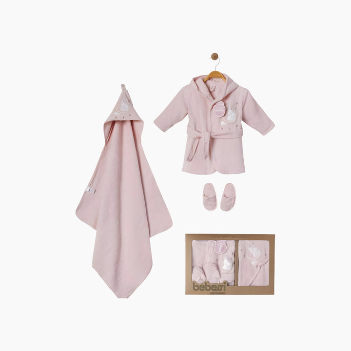 Bebek Baby Bath Robe Set